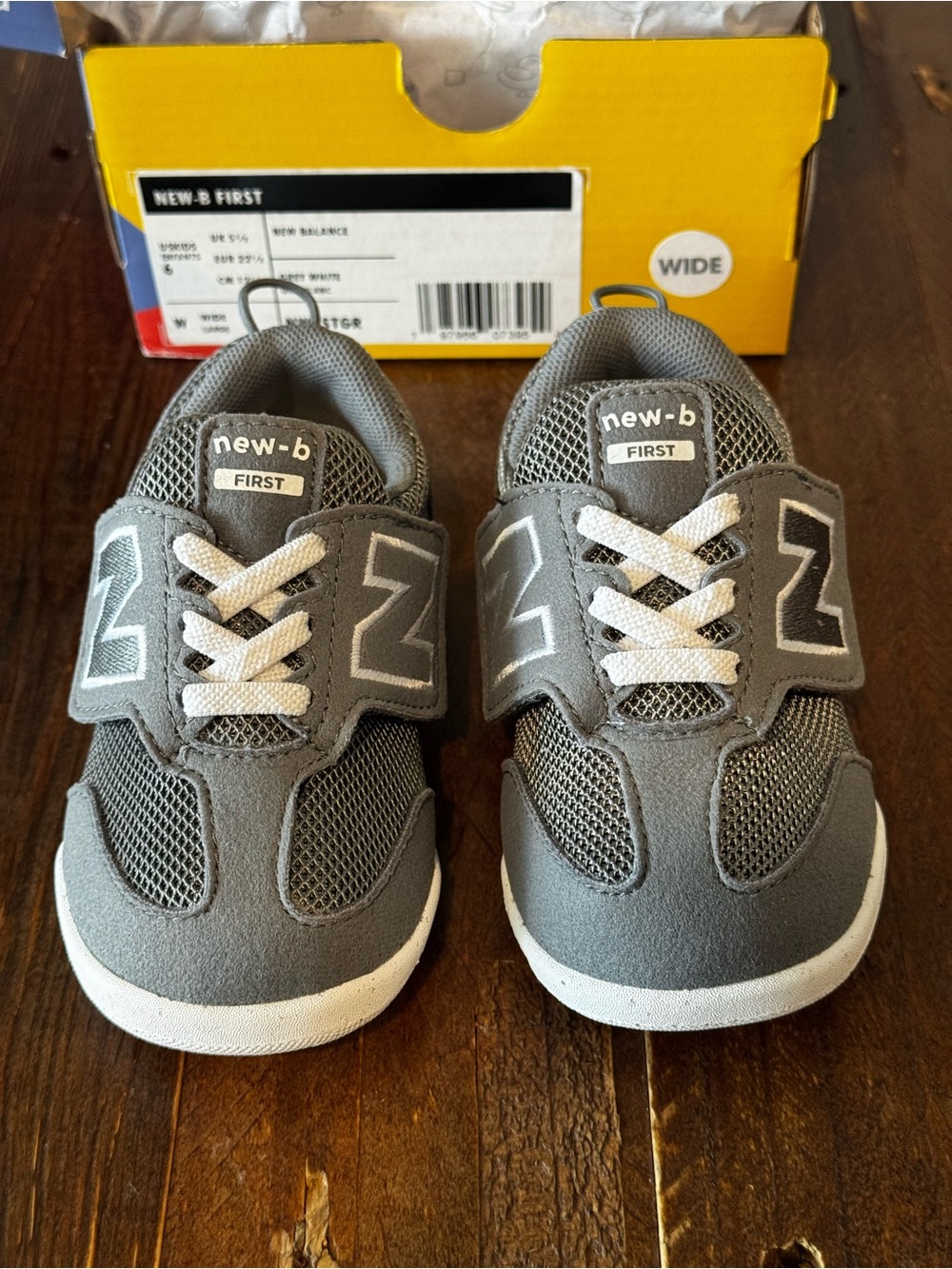 New Balance New-B First Hook & Loop - Toddler 6 W